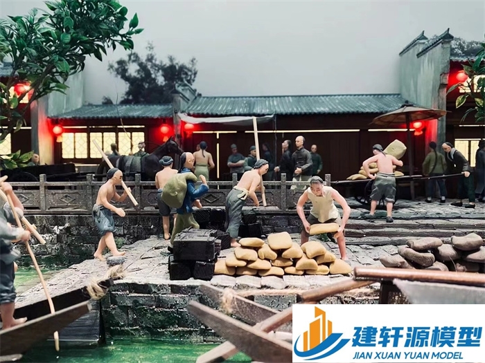 永川博物馆江南水乡模型